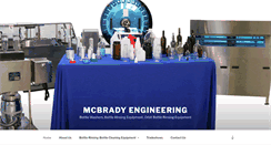 Desktop Screenshot of mcbradyengineering.com