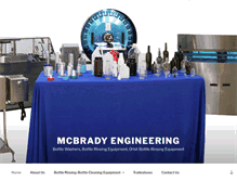 Tablet Screenshot of mcbradyengineering.com